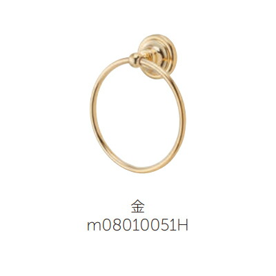 MARUKI　タオルリング　金　【品番：m08010051H】