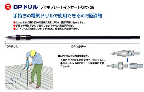 マーベル　DPドリル（ホルダーセット）　【品番：DP-16S】_2