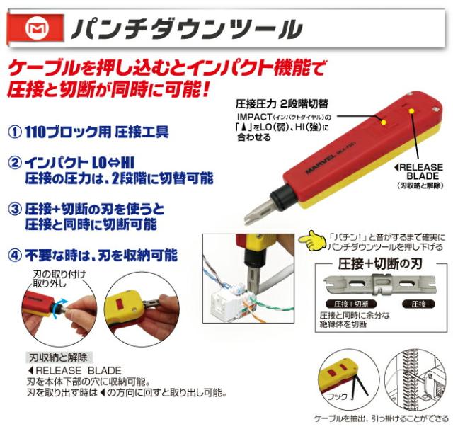 マーベル　パンチダウンツール　【品番：MLA-P301】_6