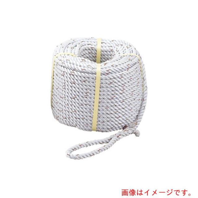 マーベル プロメイト ナイロン縄索 三ッ打ち １２粍 ５０Ｍ 【品番：R-1205N】