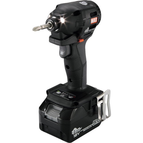 マックス　MAX　充電式ブラシレスインパクトドライバ１４．４Ｖセット黒　【品番：PJ-ID153K-B2C/1450A】