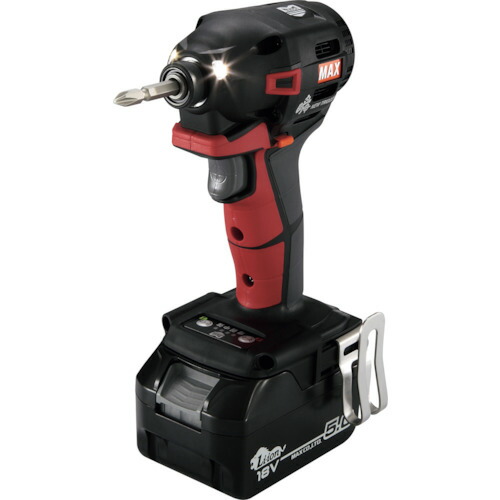 マックス　MAX　充電式ブラシレスインパクトドライバ１４．４Ｖセット赤　【品番：PJ-ID153R-B2C/1450A】