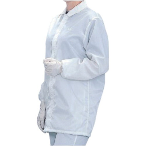 MCC　MAX CLEAN　クリーンウエア上衣　６００３　ホワイト　４Ｌサイズ　【品番：6003A4L】