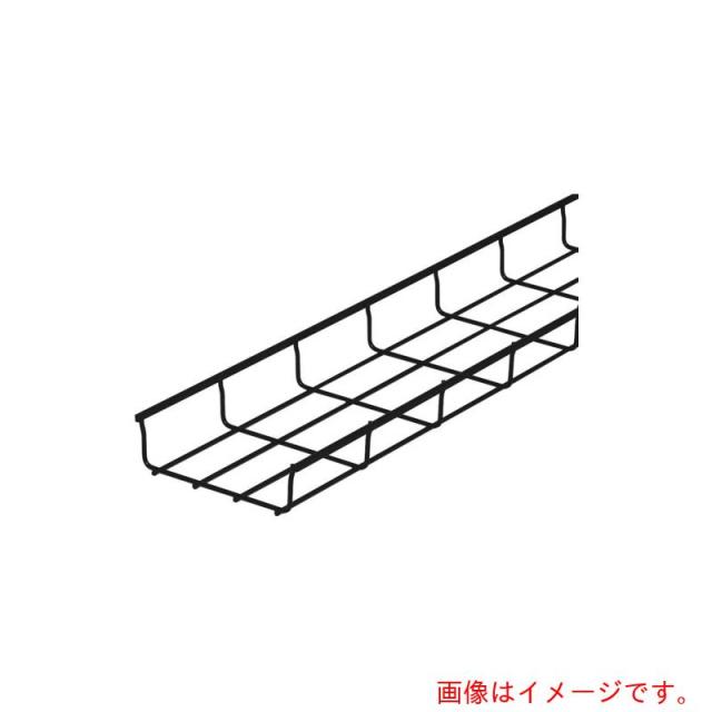未来工業　ミラメッシュ（直線ラック）塗装品（黒色）スチール製　ＳＲＭ６?４０Ｋ　【品番：SRM6-40K】