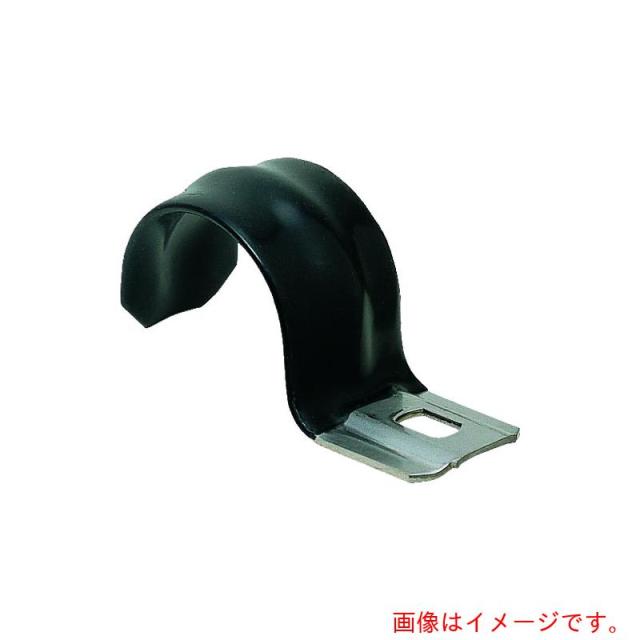 未来工業　コーティングステンレス片サドル　【100個】　【品番：SSKT-D25C】