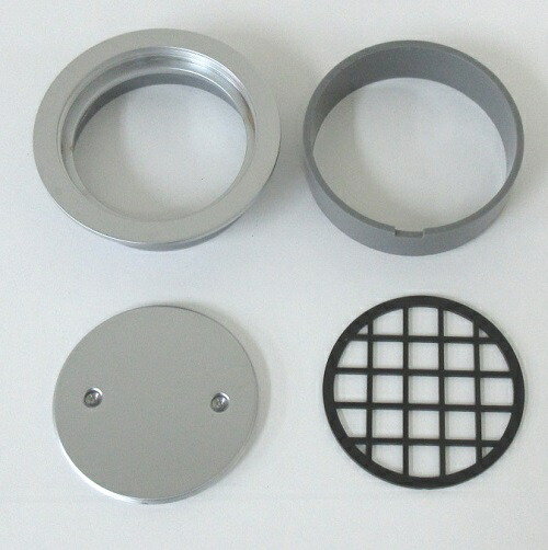 ミヤコ　掃除口 つや消しメッキ 125　【品番：MK132WZ_125】_4