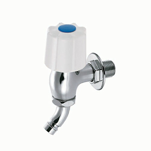 ミヤコ　洗濯機用コンパクト水栓J型　【品番：MK44SJ】