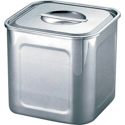 エムテートリマツ　ＨＡＣＣＰ１８?８深型角キッチンポット１２ｃｍ　【品番：007808012】