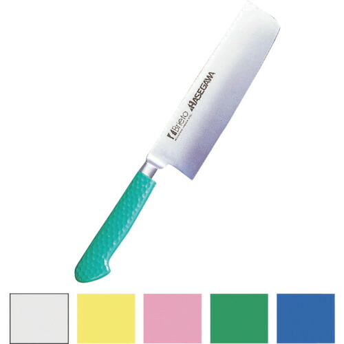エムテートリマツ　抗菌カラー包丁菜切１６０ｍｍ（ＭＮＫ）ブルー　【品番：010522009】