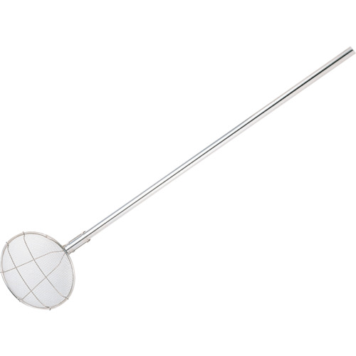 エムテートリマツ １８?８配管柄丸スクイ網２４ｃｍ 絹目 １ｍ柄３０２３７ 【品番：013411001】