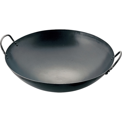 エムテートリマツ　ＳＳ鉄プレス中華鍋５７ｃｍ　【品番：017003011】