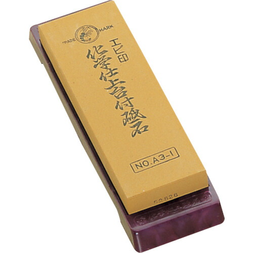 エムテートリマツ　エビ印　化学仕上砥石（台無）　Ａ３?４（＃４０００）　【品番：020049002】