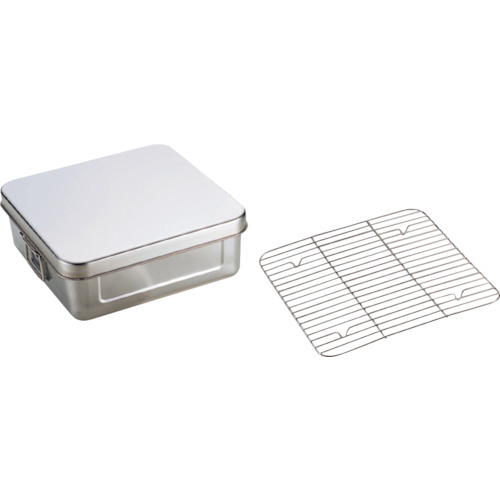 エムテートリマツ　ＭＴ１８?８蓋付天ぷらバットセット浅Ｈ１２０ｍｍ　【品番：026509005】