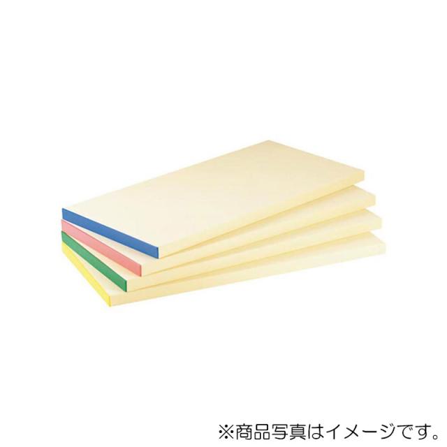 エムテートリマツ　抗菌ピュアマナ板カラー縁付ＰＫ５Ａ２０ｍｍイエロー　【品番：027224010】