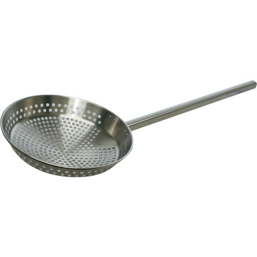エムテートリマツ　ＫＳＡ３０?１００ステンレス一体型角柄網ヒシャク３００＊柄１０００　【品番：045132006】