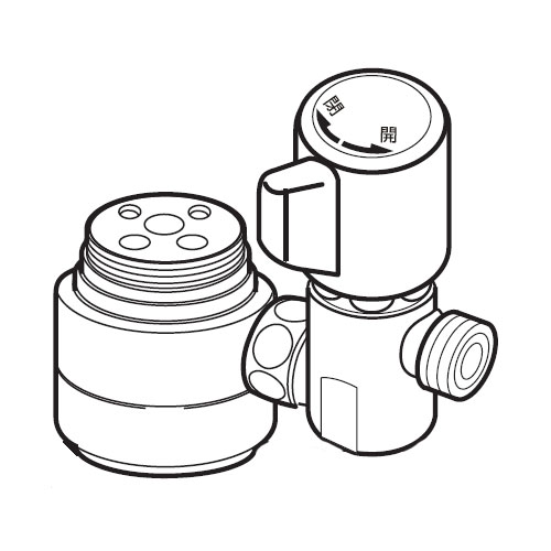 ナニワ製作所　シングル分岐　【品番：NSP-SMVD8】