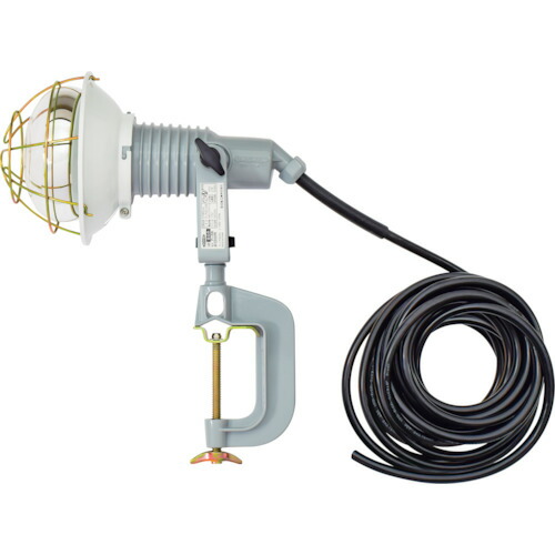 日動工業　レフ球投光器　２００Ｖ　２００Ｗ　１０ｍ　アース付　【品番：AF-E210 200V】