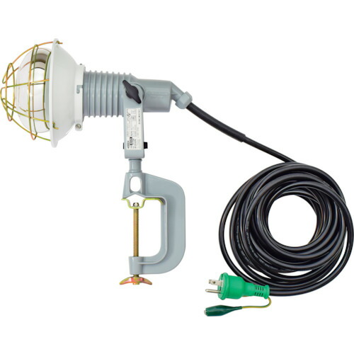 日動工業　レフ球投光器　１００Ｖ　２００Ｗ　１０ｍ　アース付　２ＰＮＣＴ電線　【品番：AF-E210PN 100V】