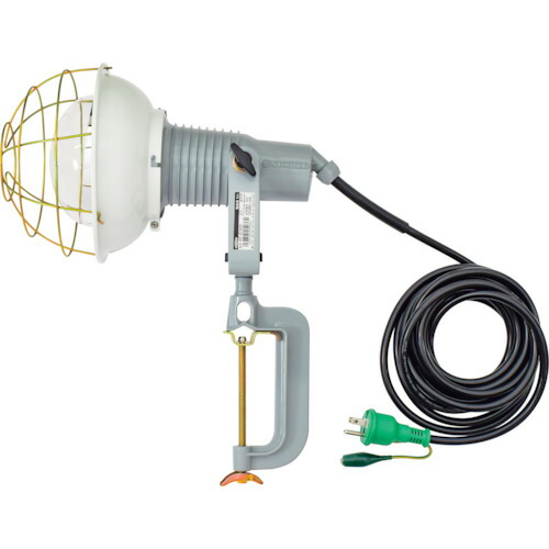 日動工業　レフ球投光器　１００Ｖ　３００Ｗ　５ｍ　アース付　２ＰＮＣＴ電線　【品番：AF-E305PN 100V】