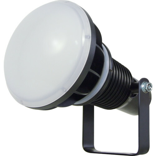 日動工業　エコビックＬＥＤ投光器５０Ｗ　常設型　昼白色　電線１．５ｍ　本体黒　【品番：AFL-E50J-BK】