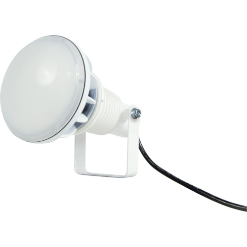日動工業　エコビックＬＥＤ投光器５０Ｗ　常設型　昼白色　電線１．５ｍ　本体白　【品番：AFL-E50J-W】
