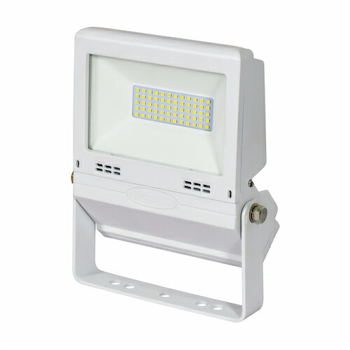 日動工業　フラットライト２０Ｗ　常設用　白　【電球色】　【品番：LJS-FH20D-W-25K】