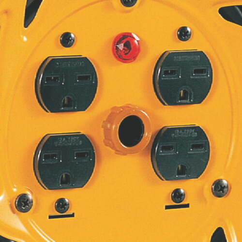 日動工業　電工ドラム　単相２００Ｖドラム　アース付　３０ｍ　【品番：NF-E230-15A】