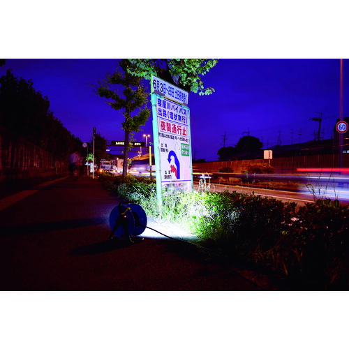 日動工業　電工ドラム　防雨防塵型ＬＥＤライトリール（照明付ドラム）　２０ｍ　【品番：SDW-E22-10W】_1