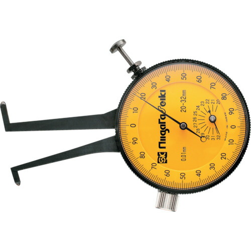 新潟精機　SK　ダイヤルキャリパゲージ（内側）　測定範囲２０〜３２ｍｍ　【品番：AI-3】