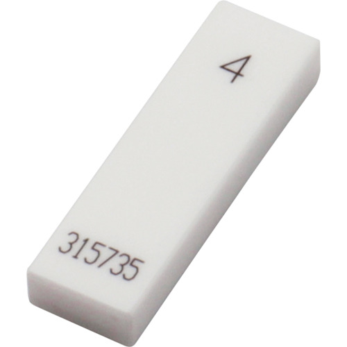 【メール便対応】新潟精機　SK　セラミックブロックゲージ　０級相当品　４．００ｍｍ　【品番：BC0-400】