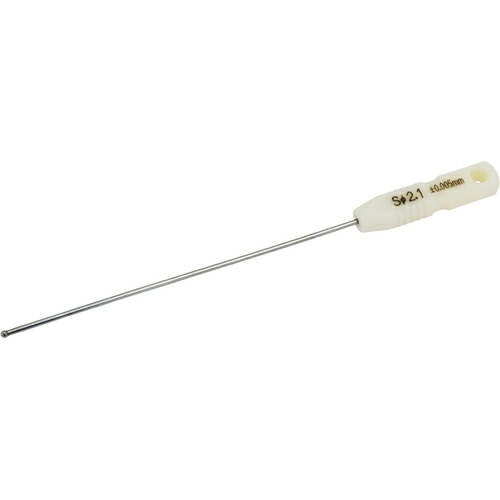 【メール便対応】新潟精機　SK　ボールギャップゲージ　形状記憶　φ２．１　【品番：BNTP-021】
