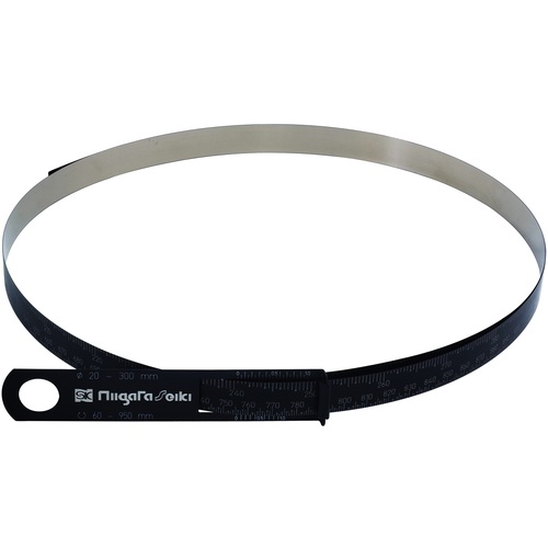 新潟精機　SK　サークルメジャー　快段目盛　１６ｘ９５０ｍｍ　【品番：CJU-950BKD】