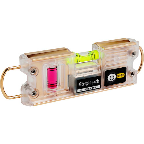 【メール便対応】新潟精機　SK　水平器　鳶レベル　暉　【品番：ED-16TBLPGGR】