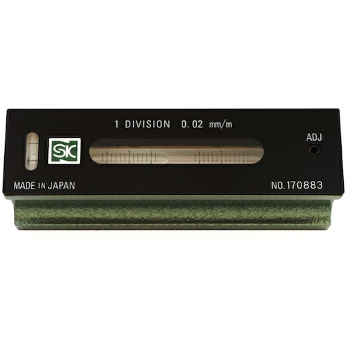 新潟精機　SK　精密平形水準器　一般工作用　１５０ｘ０．０２　【品番：FLW-150002】