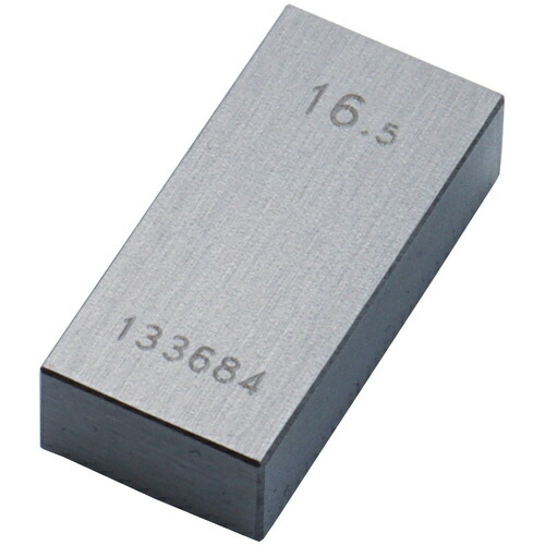 【メール便対応】新潟精機　SK　鋼ブロックゲージ　０級相当品　１６．５０ｍｍ　【品番：GB0-1650】