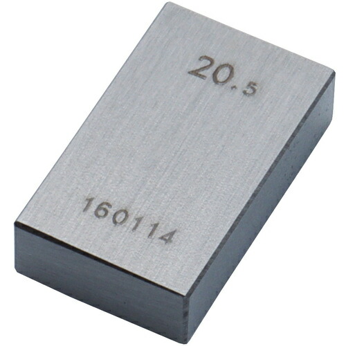 【メール便対応】新潟精機　SK　鋼ブロックゲージ　０級相当品　２０．５０ｍｍ　【品番：GB0-2050】