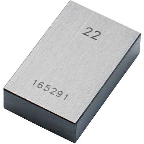 【メール便対応】新潟精機　SK　鋼ブロックゲージ　０級相当品　２２．００ｍｍ　【品番：GB0-2200】