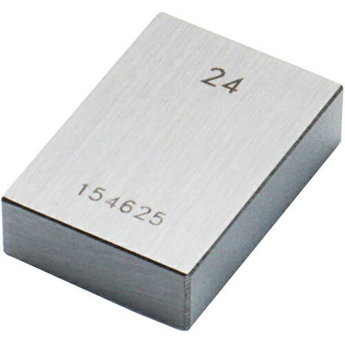 【メール便対応】新潟精機　SK　鋼ブロックゲージ　０級相当品　２４．００ｍｍ　【品番：GB0-2400】