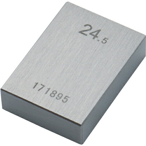 【メール便対応】新潟精機　SK　鋼ブロックゲージ　０級相当品　２４．５０ｍｍ　【品番：GB0-2450】