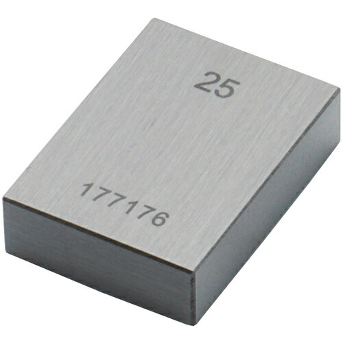 【メール便対応】新潟精機　SK　鋼ブロックゲージ　０級相当品　２５．００ｍｍ　【品番：GB0-2500】