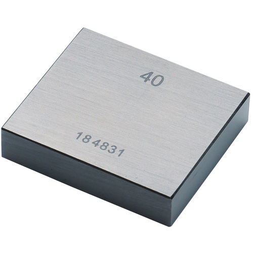 【メール便対応】新潟精機　SK　鋼ブロックゲージ　０級相当品　４０．００ｍｍ　【品番：GB0-4000】