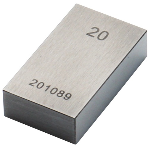 【メール便対応】新潟精機　SK　鋼ブロックゲージ　１級相当品　２０．００ｍｍ　【品番：GB1-2000】 6,143円