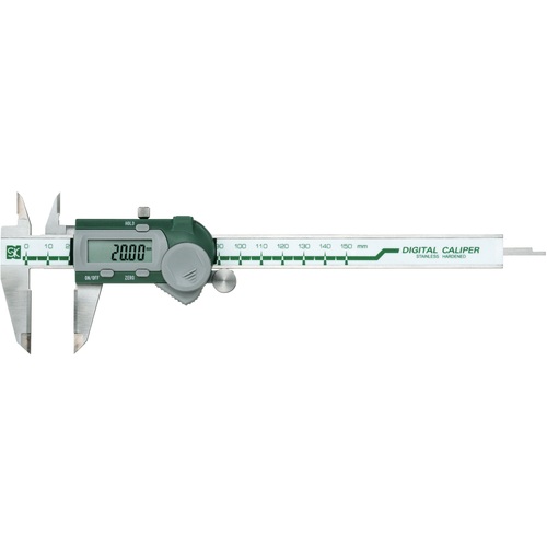 新潟精機　SK　デジタルノギス　超硬チップ付　１５０ｍｍ　【品番：GDCS-150W】