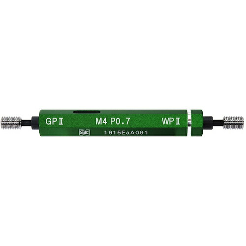 【メール便対応】新潟精機　SK　限界ねじプラグゲージ　工作用　Ｍ４ｘＰ０．７　【品番：GPWP2-0407】