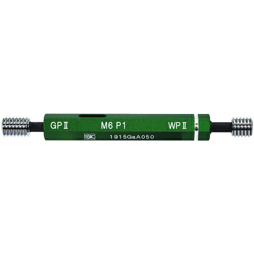 【メール便対応】新潟精機　SK　限界ねじプラグゲージ　工作用　Ｍ６ｘＰ１．０　【品番：GPWP2-0610】