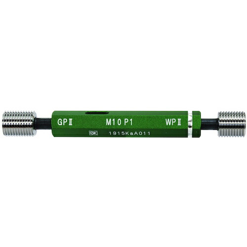 新潟精機　SK　限界ねじプラグゲージ　工作用　Ｍ１０ｘＰ１．０　【品番：GPWP2-1010】