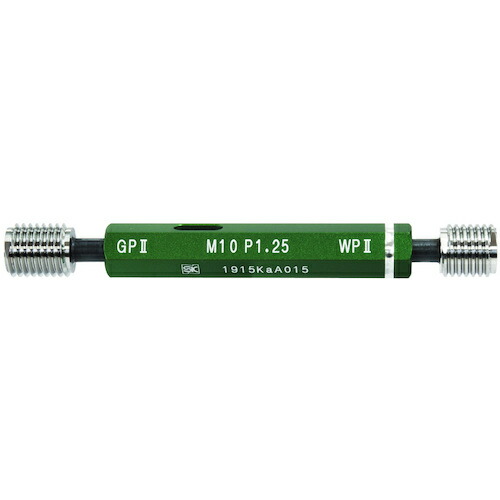 新潟精機　SK　限界ねじプラグゲージ　工作用　Ｍ１０ｘＰ１．２５　【品番：GPWP2-10125】