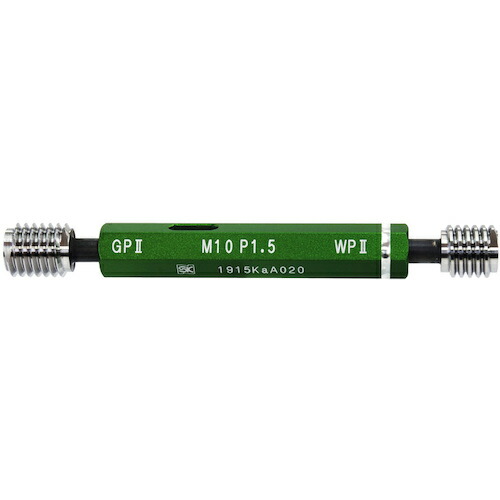 新潟精機　SK　限界ねじプラグゲージ　工作用　Ｍ１０ｘＰ１．５　【品番：GPWP2-1015】