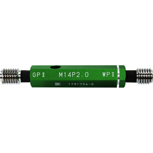 新潟精機　SK　限界ねじプラグゲージ　工作用　Ｍ１４ｘＰ２．０　【品番：GPWP2-1420】