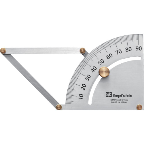 新潟精機　SK　インサイドプロタラクター　測定範囲１０〜９０°　【品番：IP-90】